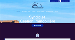Desktop Screenshot of mngestion-immobiliere.com